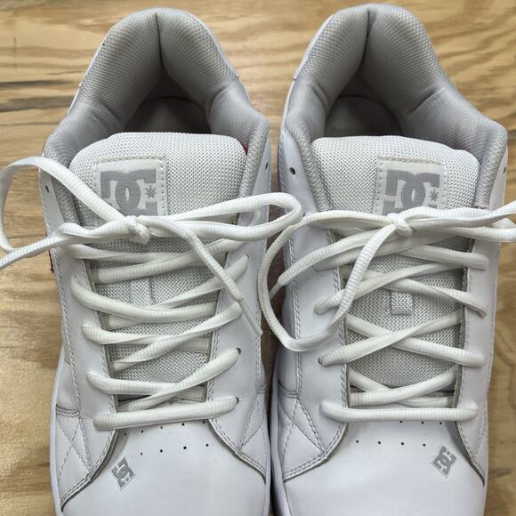 Y2K DC Shoes With Embroidered Side Hit Skater Sneaker Men’s Size 17 Fat Tongue - Picture 8 of 12